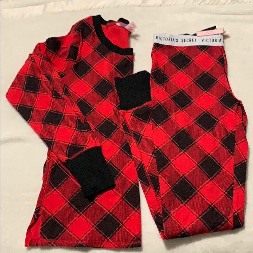 Victoria secret two piece thermal pajamas